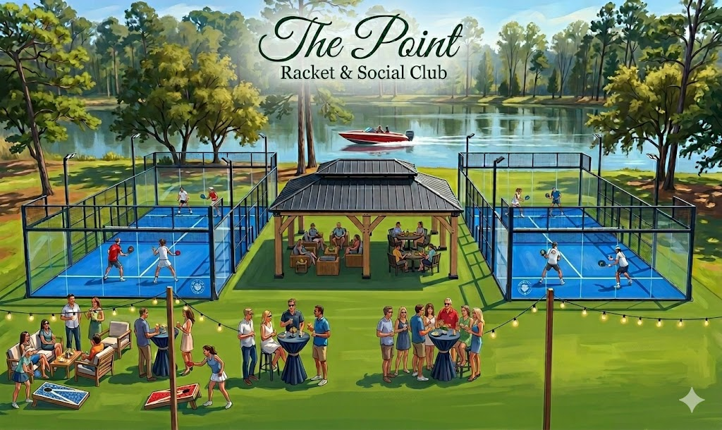 Hero Padel Court Waterfront Image